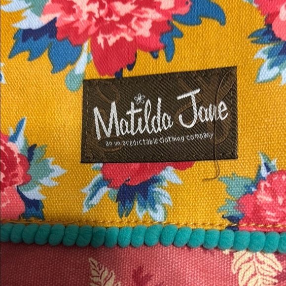 Matilda Jane Floral and Polka Dot Backpack (061) - Picture 6 of 7